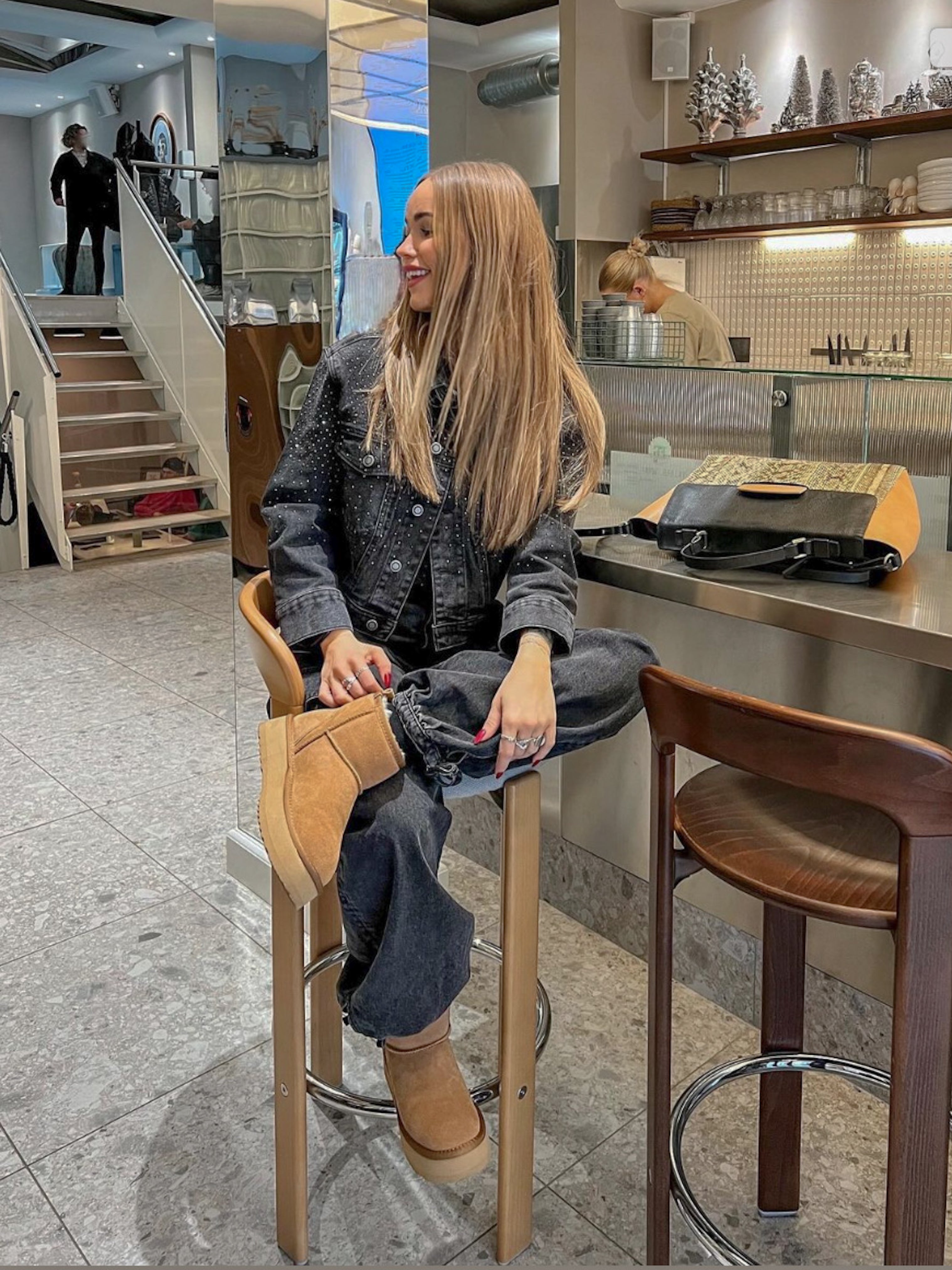 ONLJAGGER Denim Jacket - Sort